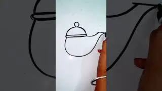 How to draw Genie 🧞&zwj;♀️ lamp #howtodraw #kidsdrawing #shorts @PalakEducationArts