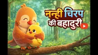 नन्ही चिड़िया चिरप की बहादुरी 🐥🌈