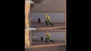 60Hz vs 240 Hz Valorant #valorant#gaming #fps