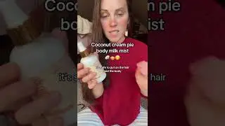 Creamy Coconut Dream Pie #bodymilk #bodyspray #coconut #bodymist