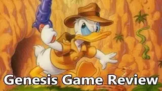 Quackshot Starring Donald Duck Sega Genesis Review - The No Swear Gamer Ep 35