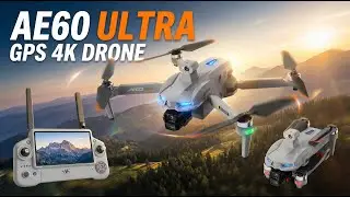 AE60 Ultra GPS Drone with 4K Camera | 2026 New Airdrop Drone