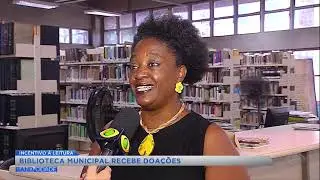 Incentivo &agrave; leitura: Biblioteca municipal recebe doa&ccedil;&otilde;es