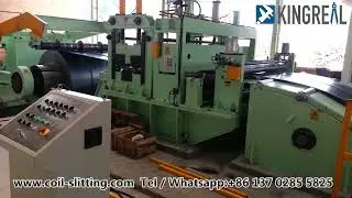 Light-Medium-Heavy Gauge Metal Coil Slitting Precision Slitting Line Machine