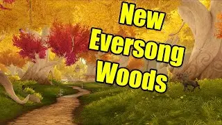Exploring revamped Eversong Woods / Ghostlands in the World of Warcraft Midnight Alpha