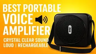 MZ Portable Voice Amplifier | Best Device for Teachers , Training & Guides |Best  Voice Amplifier 
