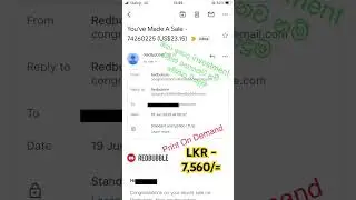 Redbubble සහ POD sites වලින් සල්ලි හොයන්න ඔයත් කැමතිද? මේ එක දවසක Sales දෙකක profit එක 7,560/=💸🎉