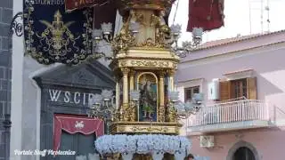 Festosa Uscita dal Santuario Sant'Alfio 2017 degli Artistici Cerei dei Santi Fratelli Martiri