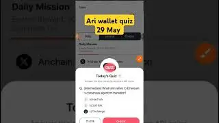 ari wallet 29 may quiz answer |29 may ari wallet quiz answer |ari wallet quiz answer #ariwallet #ari