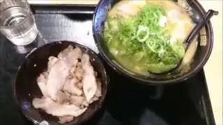 ラーメン横綱『とんこつラーメン』&丸（ウァン）『豚まん』刈谷ハイウェイオアシス セントラルプラザ フードコート