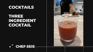 Three Ingredient Cocktail