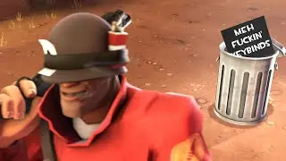 Removing every keybind in TF2 and still winning