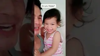 The CUTEST response 🤗 Daddy Daughter Time #shorts #fatherdaughter #happylife #babygirl #smile