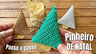 Pinheiro de Natal em Croch&ecirc; | Passo a Passo F&aacute;cil e R&aacute;pido