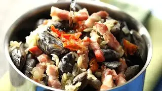 Comment faire des Moules au lard et au vin blanc 🤔