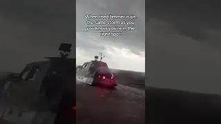 I saw reed timmer while storm chasing for the first time ever!