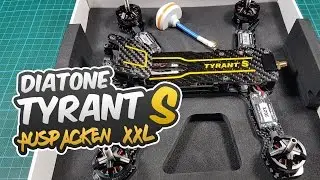 ★★★ Diatone Tyrant S ★★★ Auspacken XXL [DEUTSCH]