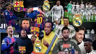 REAL MADRID hagati ya FC BARCELONA zirimo gukubagana kugikombe💥RUGAJU Andimakuru✔️ 