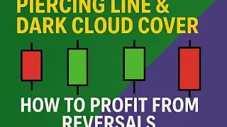 Piercing line and dark cloud cover candlestick pattern