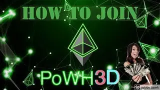 'Proof of weak hands' How to join Powh 3D Step By Step Tutorial (Death to Lending)