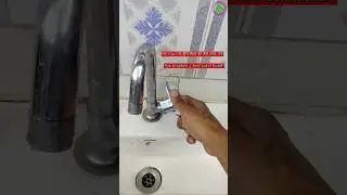How to Tighten Loose Tap Handles! #plumber #plumbing #shorts #taps
