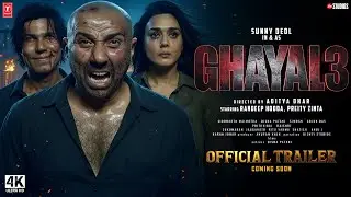 GHAYAL 3 - Final : Trailer | Sunny Deol, Madhuri Dixit | Ghayal Full Movie | New Movie Trailers 2025
