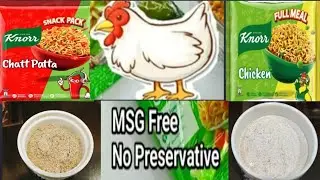 Homemade Knorr   Chicken & Chatt patta taste Makers | MSG Free No preservative .
