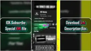 10K Subscribe Special Video #xml_file  🌼❤️ Alight Motion 10k Subscribe Celebration xml file 🥳🎉