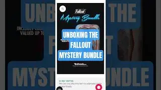 Распаковка загадочного набора Fallout из магазина Bethesda Gear Store, приуроченного к Чёрной пят...