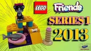 Набор LEGO Friends 41018-1 - Кошачья площадка (2013) Серия 