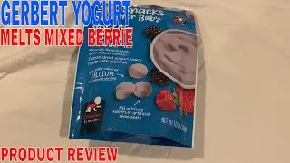 ✅  Gerber Yogurt Melts Mixed Berrie 🔴
