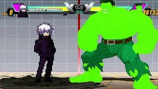 Gojo(Growing Stronger) vs WorldBreakerHulk | InfiniteScaling vs PureDestruction | JumpForce Mugen V6