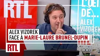 Alex Vizorek face au Lieutenante-Colonelle Marie-Laure Brunel-Dupin