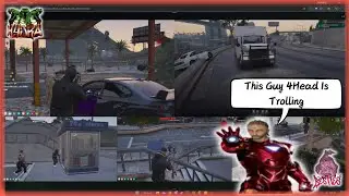 Реакция Dripp на бой Besties против Hydra возле арены Maze Bank | NoPixel 4.0 GTARP