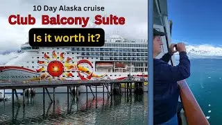 NCL Sun, Club Balcony Suite & Hubbard Glacier