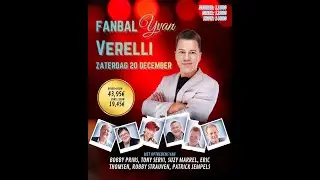 Volledig optreden Yvan Verelli - Fanbal Yvan Verelli -  Kaasboerin 20 -12 -2025