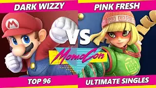 MomoCon 2022 - Dark Wizzy (Mario) Vs. Pink Fresh (Min Min) SSBU Ultimate Tournament