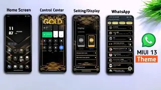 MIUI 13 Premium Theme With All New Changes | WhatsApp Change Best Theme