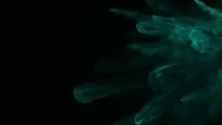Cyan Abstract Glass Background Scientific Chem | Free Video Backgrounds | MD Animated Background