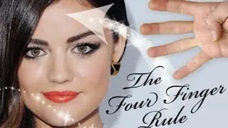 QUICK MAKEUP TIP - THE FOUR FINGER CONTOUR RULE!