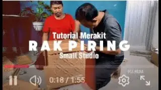 Merakit Rak Piring Small Studio #pusatgrosirsidoarjo #lemaripiring #rakpiring #rackplastik #grosir