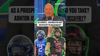 Who are you taking as an NFL Prospect, Ashton Jeanty or...?