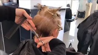 Short Haircut for women -pixie cut short hair.- Amal Hermuz