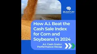 Quantum Hedging: How A.I. Beat the Cash Sale Index in Corn and Soybeans in 2024