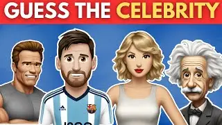 Guess the Celebrity by Emoji 🤔 | Celebrity Quiz | Famous People of 2024