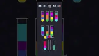 Water Sort levels 136, 137, 138