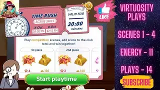 June&rsquo;s Journey Time Rush Scene Shift Competition 6 Oct - 8 Oct, 2025 Energy 11 Scenes 1 - 4