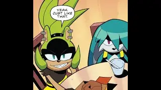 Surge & Kit Turn's Over A New Leaf? (Sonic Comic Dub)