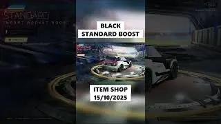 BLACK STANDARD BOOST in ROCKET LEAGUE ITEM SHOP TODAY  #rocketleague #shorts #youtubeshorts