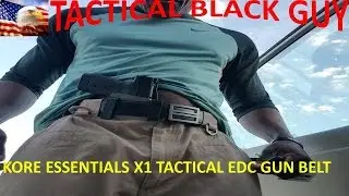 KORE ESSENTIALS EDC X1 GUN BELT!